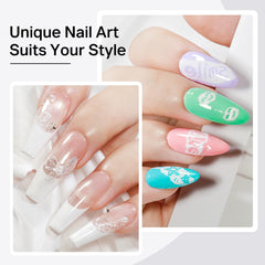MIZHSE manicure in use demonstrating easy at-home application