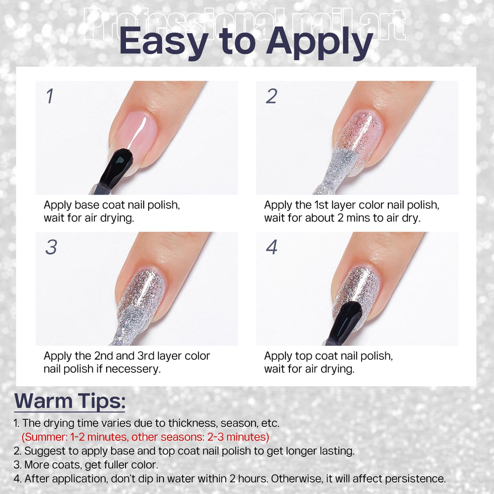 MIZHSE manicure on table with tools showing salon-quality results at home