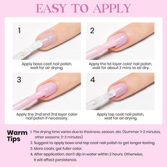 MIZHSE manicure on a tabletop lifestyle scene showing at-home salon convenience