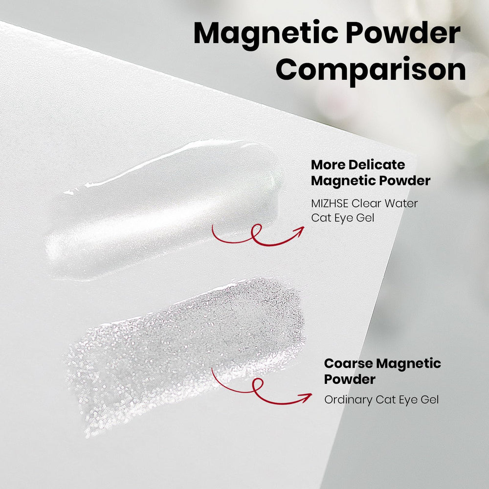 MIZHSE magnet stick and brush detail for easy cat-eye shaping