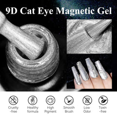 MIZHSE magnet stick close-up creating precise cat-eye for controlled design