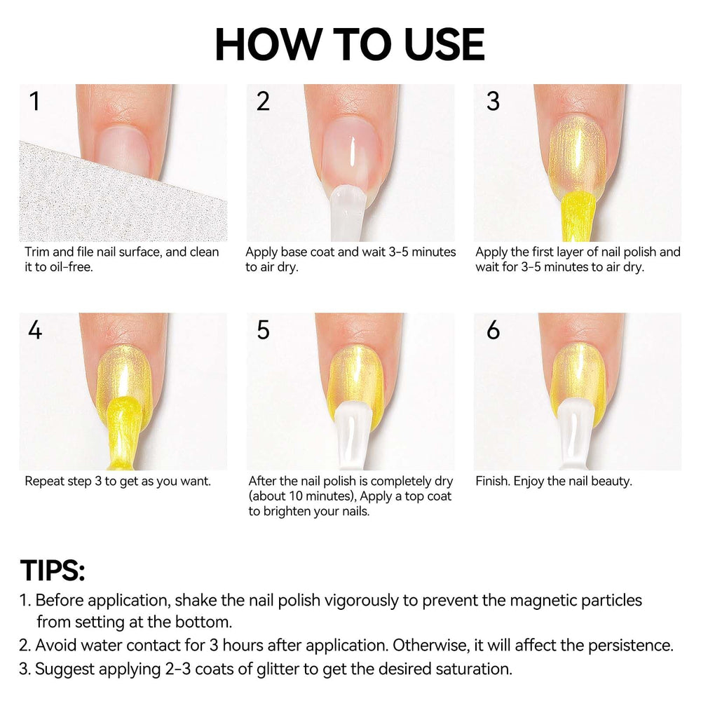 MIZHSE manicure lifestyle shot showing wearable bright yellow for everyday style benefit