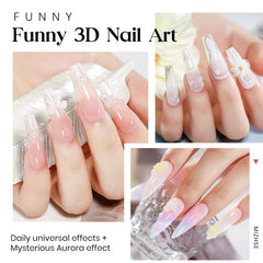 MIZHSE 36 nail forms array for consistent extension bases and easy application