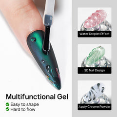 MIZHSE holding rhinestone in place demonstrating secure embellishment bond