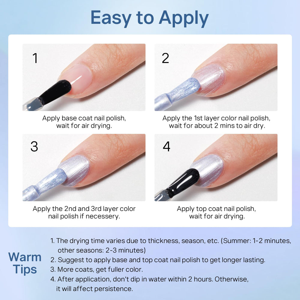 MIZHSE manicure in beach setting showing long-lasting, stylish wear benefit
