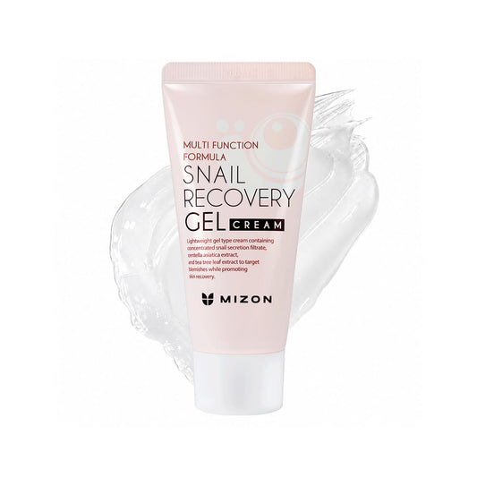 MIZON front jar showing label and compact 45ml size benefit