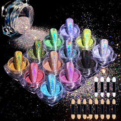 MKNZOME front packaging showing full 12-jar kit and applicators for versatile looks