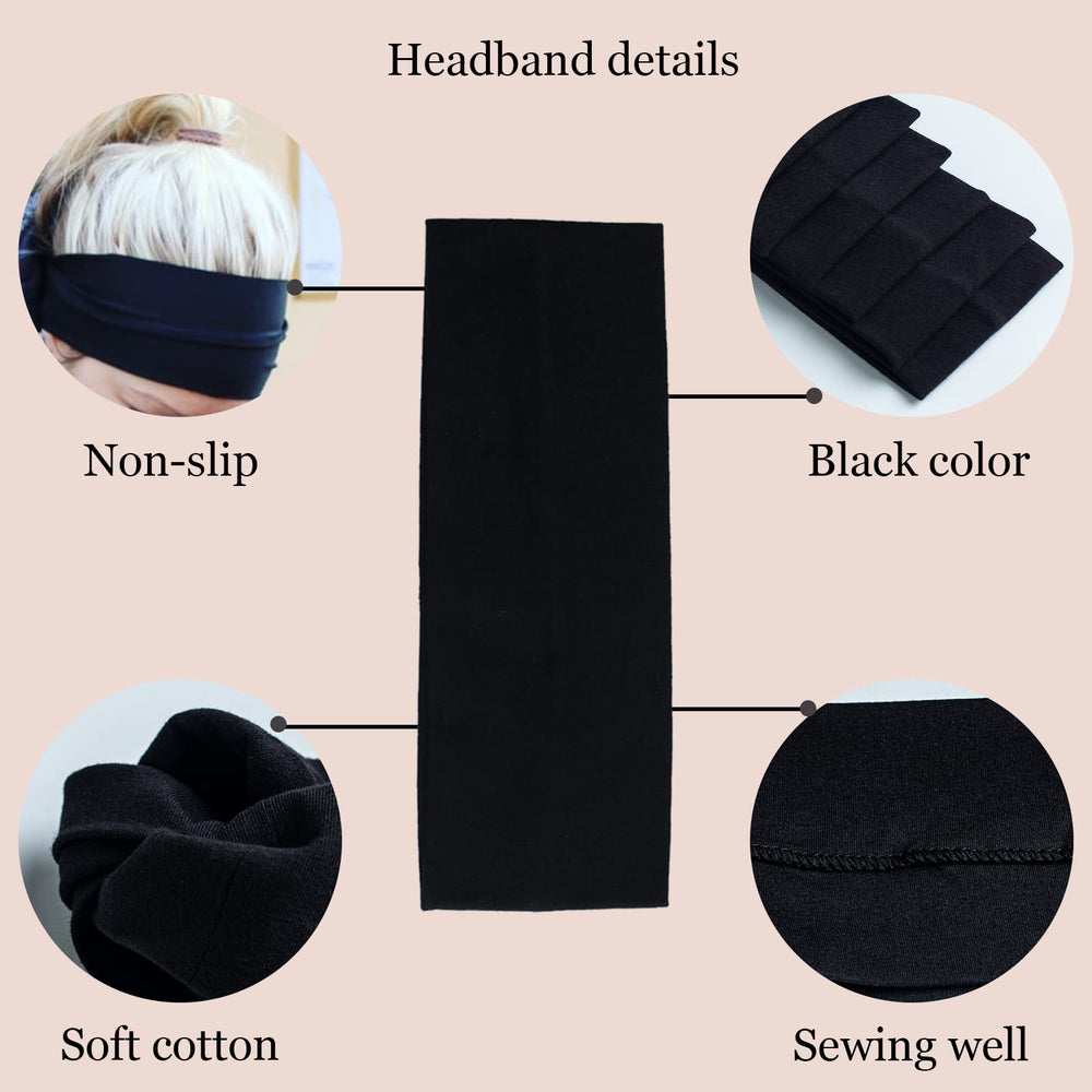 MLMOMVME headband worn during workout showing sweat-wicking benefit