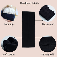MLMOMVME headband worn during workout showing sweat-wicking benefit