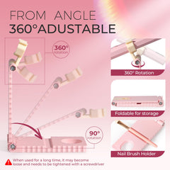 mlogiroa LED array and convex lens detail for fast even curing