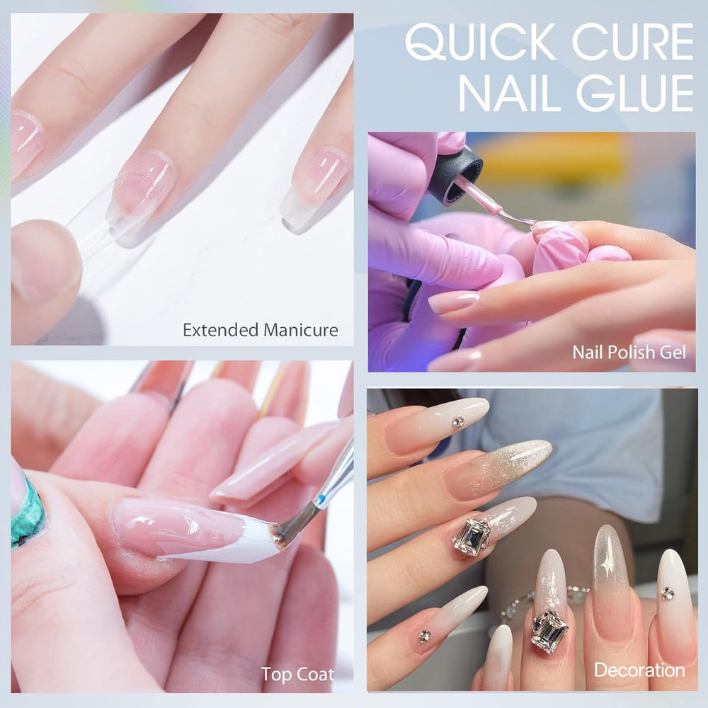 mlogiroa inside a purse alongside cosmetics demonstrating on-the-go manicure readiness