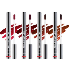 MLSMILE front packaging showing four peel-off lip stain tubes and branding benefits