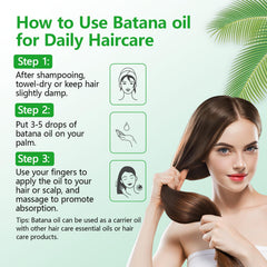 MMPANG styled curls with oil showing defined, shiny curls benefit