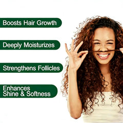 MMPANG scalp massage with drops being applied to roots for targeted nourishment