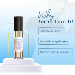MOBETTER FRAGRANCE OILS oil texture on fingertip conveying concentrated long-lasting scent