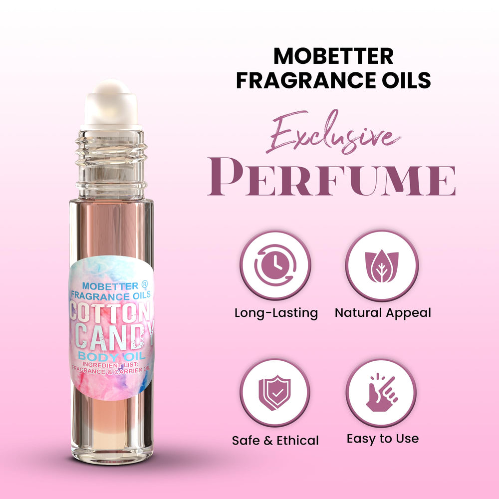 MOBETTER FRAGRANCE OILS rollerball applicator close-up for precise, mess-free use