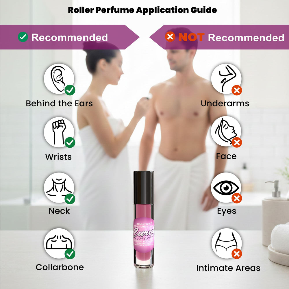 MOBETTER FRAGRANCE OILS lifestyle evening look suggesting long-lasting scent