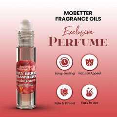 MOBETTER FRAGRANCE OILS being applied on wrist to offer long-lasting fragrance touch-up benefit