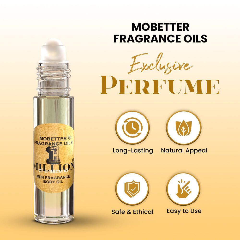 MOBETTER FRAGRANCE OILS applicator close-up showing smooth roller ball for precise, no-spill application