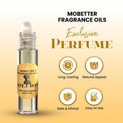 MOBETTER FRAGRANCE OILS applicator close-up showing smooth roller ball for precise, no-spill application