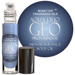 MOBETTER FRAGRANCE OILS front view of roll-on bottle showing label and size, easy portability