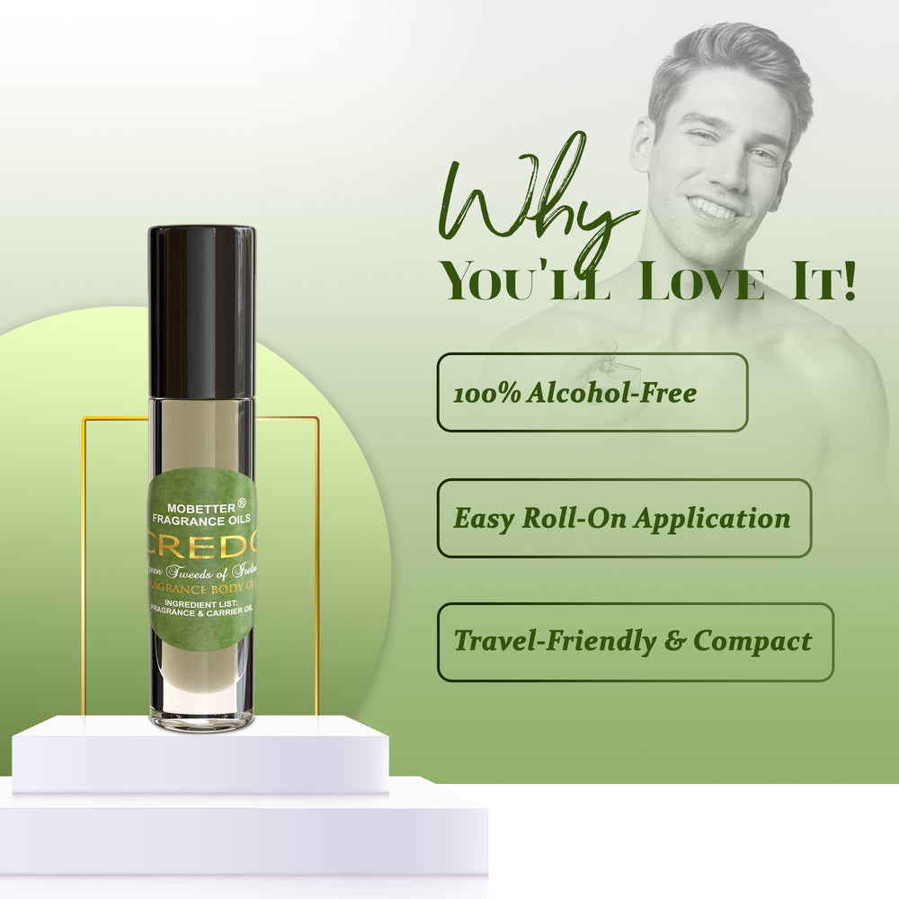 MOBETTER FRAGRANCE OILS oil blended on skin showing texture and fast absorption benefit