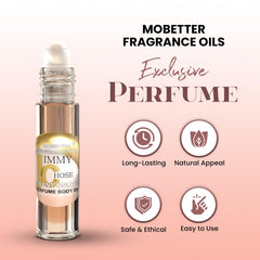 MOBETTER FRAGRANCE OILS oil texture on skin highlighting smooth absorption