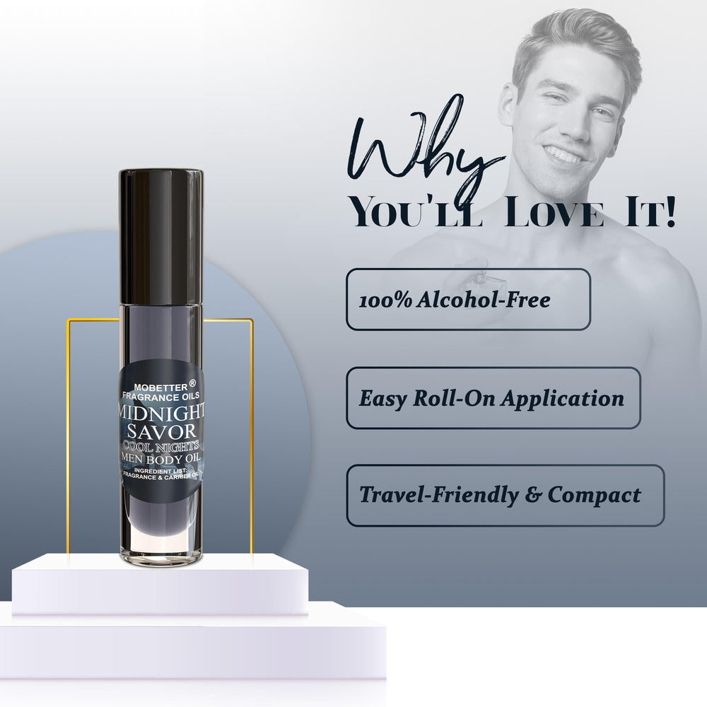 MOBETTER FRAGRANCE OILS oil texture on skin close-up showing smooth absorption benefit