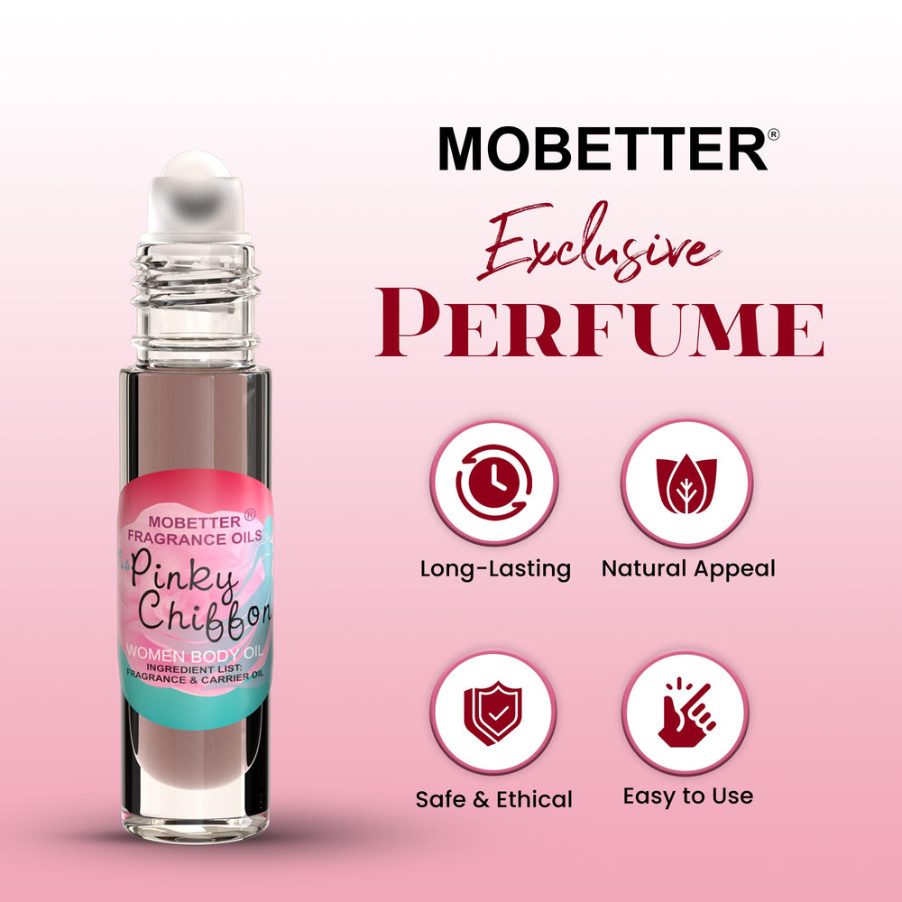 MOBETTER FRAGRANCE OILS roll-on applicator close-up for precise, mess-free application