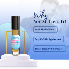 MOBETTER FRAGRANCE OILS oil drop on skin close-up showing smooth texture and moisturizing benefit
