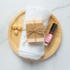 MOBETTER FRAGRANCE OILS oil texture on skin demonstrating moisturizing feel and long-lasting aroma