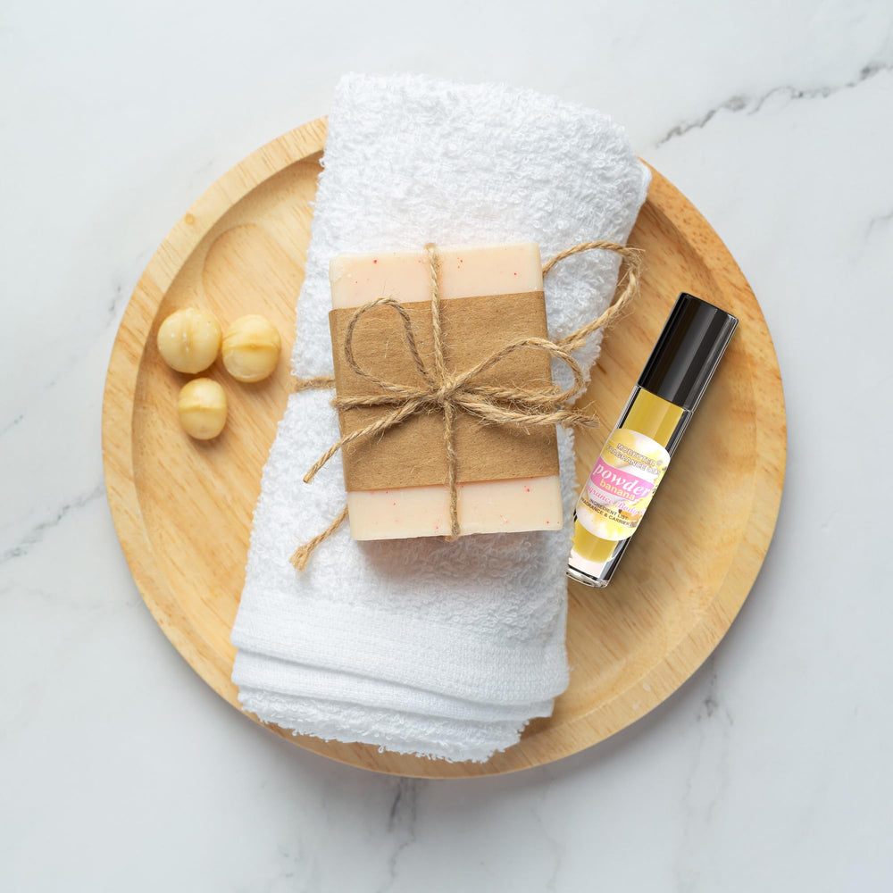 MOBETTER FRAGRANCE OILS bottle in hand demonstrating travel-size convenience