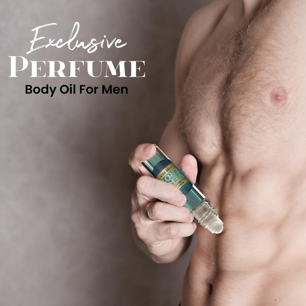 MOBETTER FRAGRANCE OILS applied to neck pulse point for longer scent projection