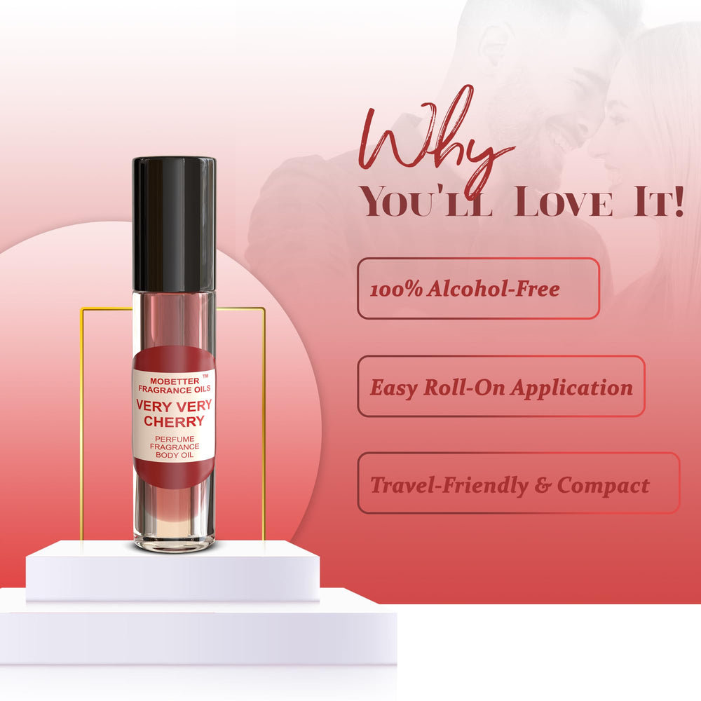 MOBETTER FRAGRANCE OILS held in hand to show scale and pocket-friendly convenience
