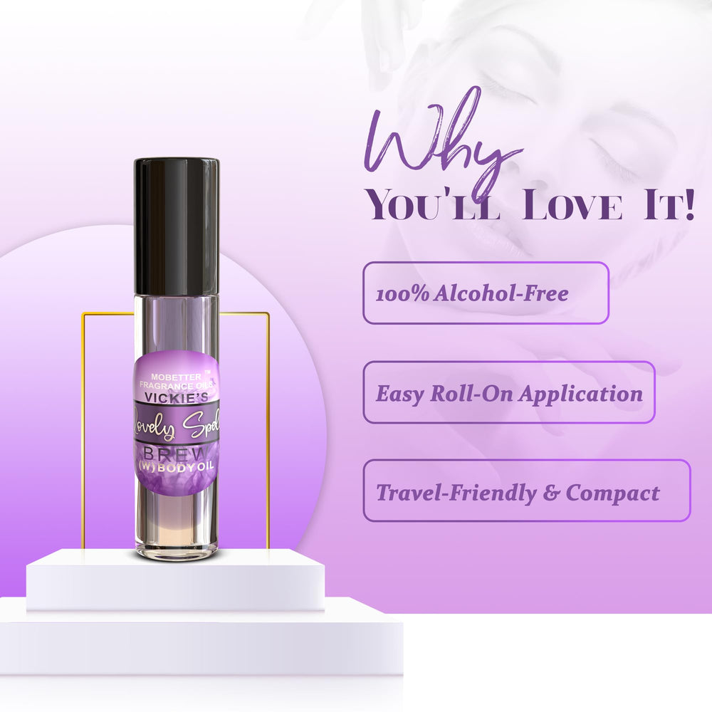 MOBETTER FRAGRANCE OILS amber oil texture closeup highlighting concentrated, alcohol‑free formula
