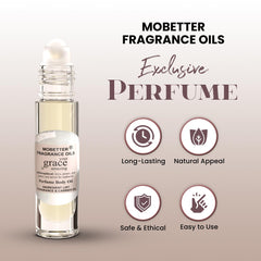 MOBETTER FRAGRANCE OILS close-up of roller tip delivering controlled application for precise scent placement