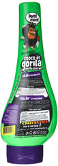 Moco de Gorila Galan gel being squeezed from squizz bottle for precise styling benefit