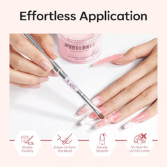 modelones 3D carving nail sculpt illustrating precise detail capability