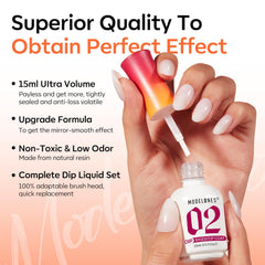 modelones activator bottle detail illustrating quick-dry benefit for durable nails