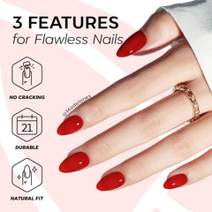 Modelones adhesive tabs and glue included for flexible hold options and easy removal