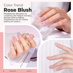 modelones apex sculpted on nail before curing showing strong structure benefit