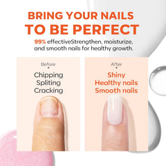 modelones application on fingernails showing protective layer and instant polish benefit