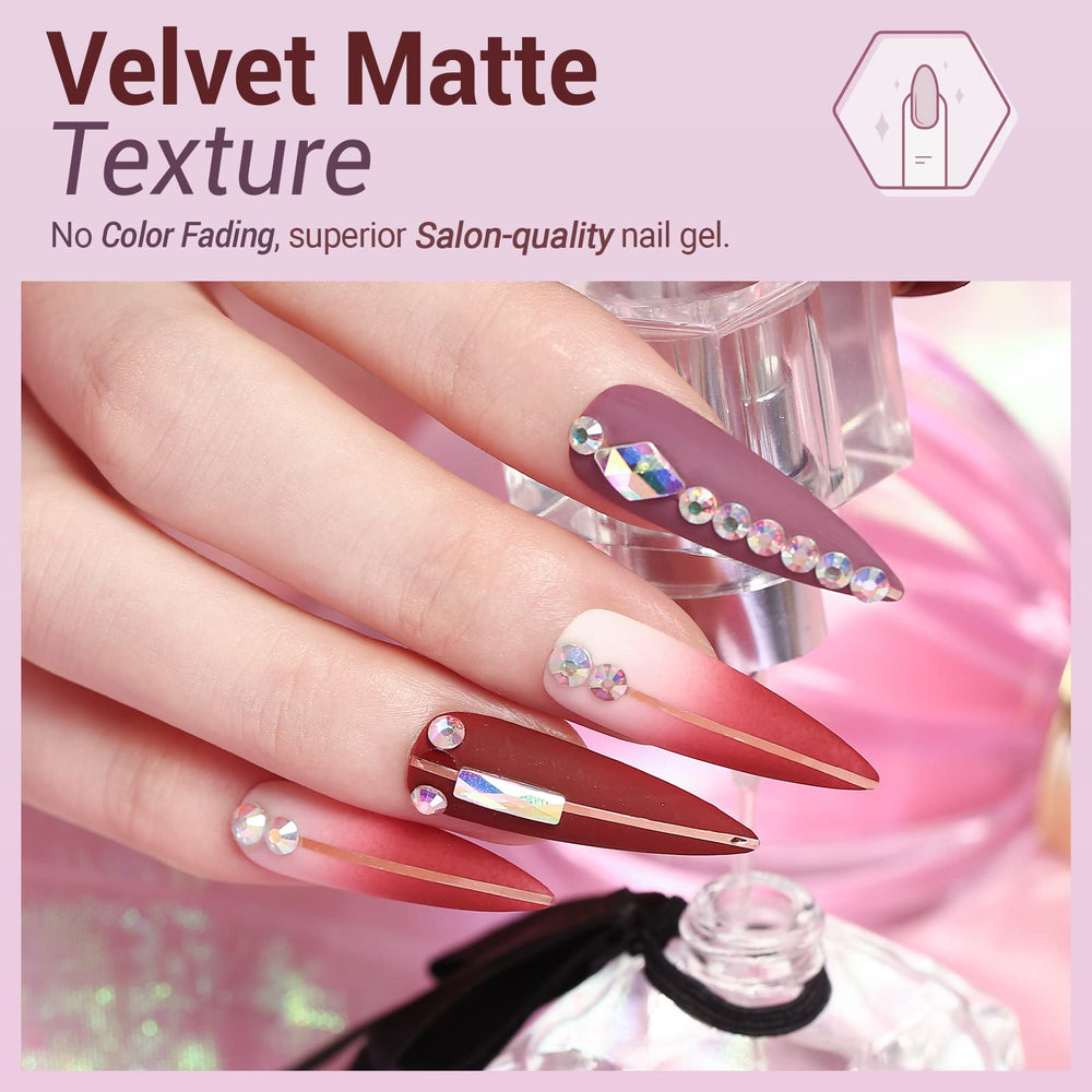 modelones application on fingers during manicure showing even coverage benefit