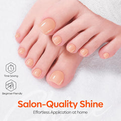 modelones before and after nails comparison showing visible smoothing benefit: improved appearance