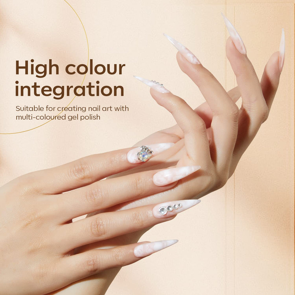 modelones workstation with blooming gel and tools showing creative manicure setup