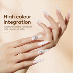 modelones workstation with blooming gel and tools showing creative manicure setup