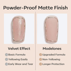 modelones brush detail demonstrating smooth application and control