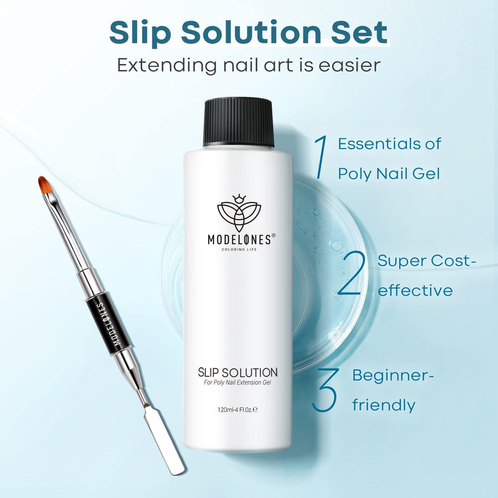 modelones slip solution cap used as cup demonstrating controlled pouring benefit