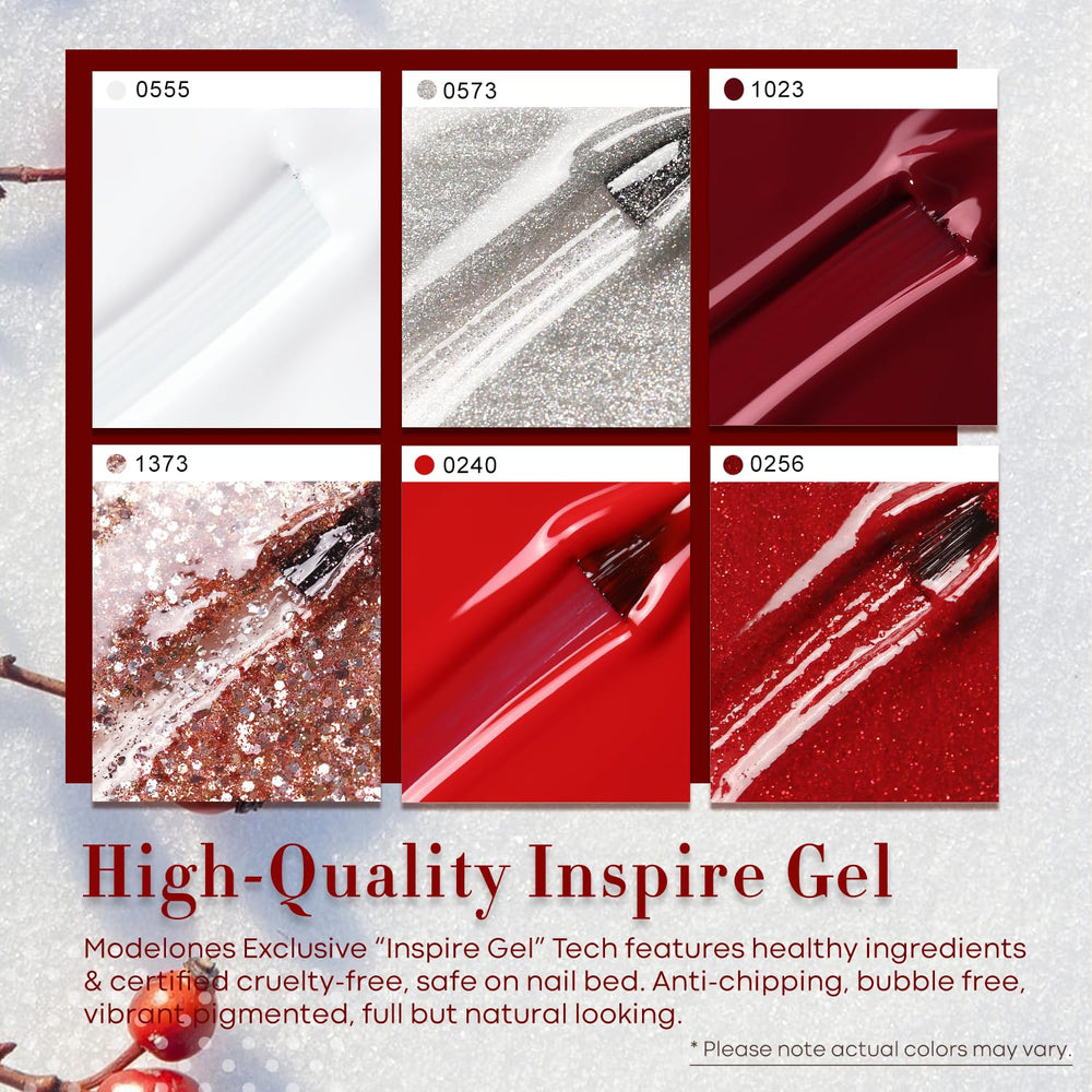 modelones clear color-window on bottles for quick shade identification and convenience
