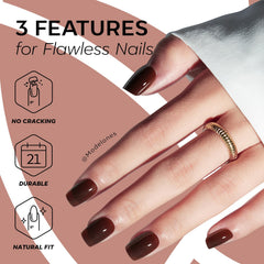 modelones application tools laid out with file cuticle stick and prep pad benefit readiness